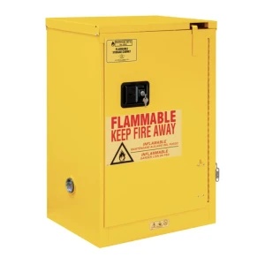 Flammable Storage, 12 Gallon, Self Close, 1 EA #1012S-50